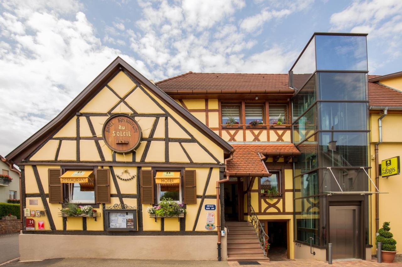 Au Soleil Hotel Wettolsheim Exterior foto